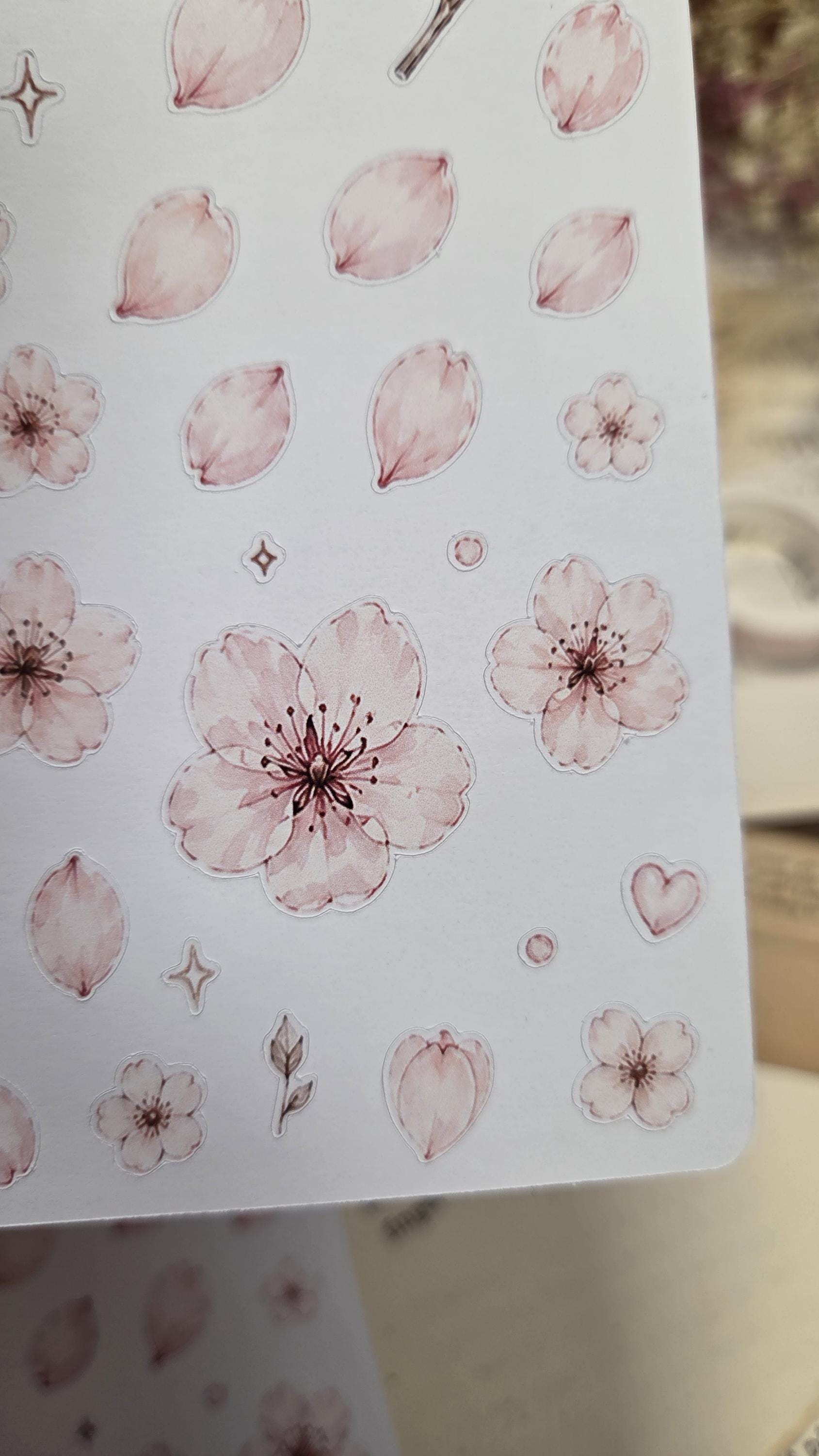 Sakura Time, Stickers Sheet | Scrapbooking & Journaling