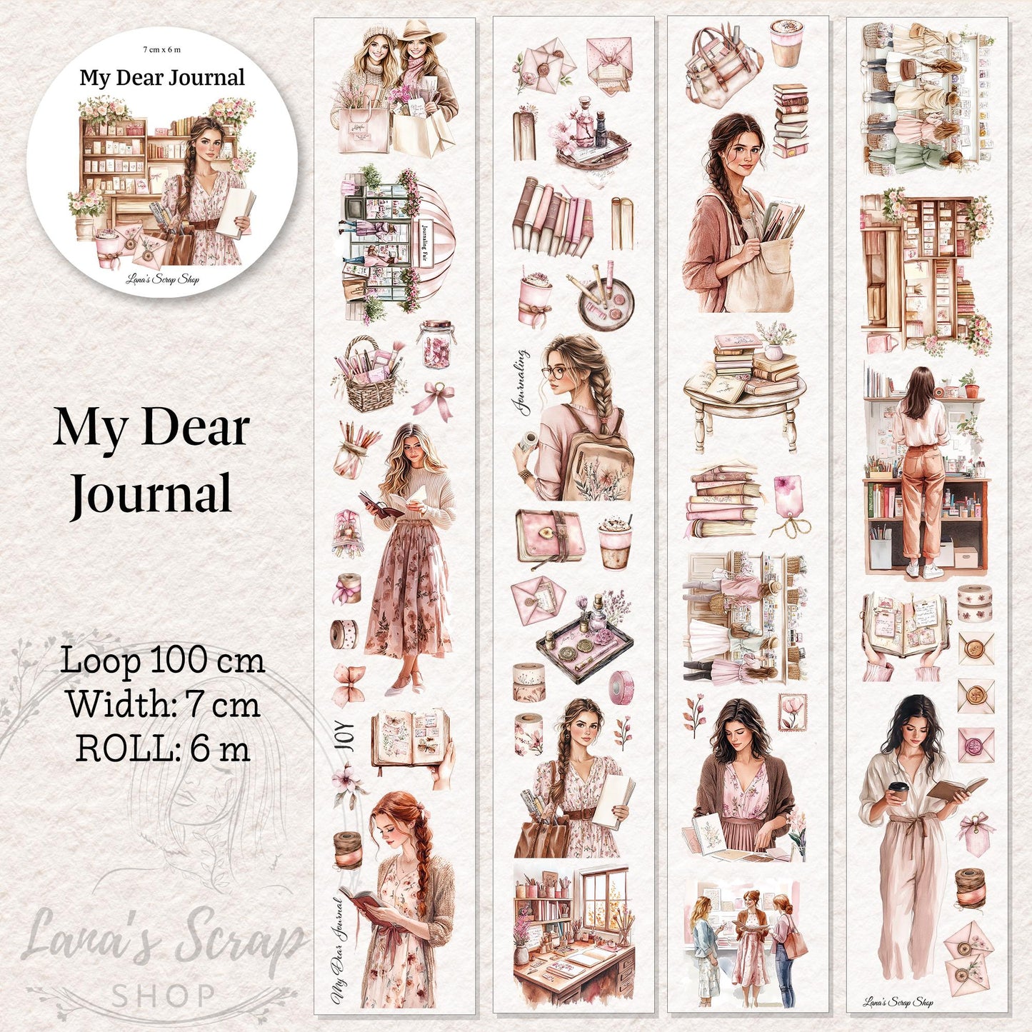 My Dear Journal - PET Tape | Scrapbooking & Journaling