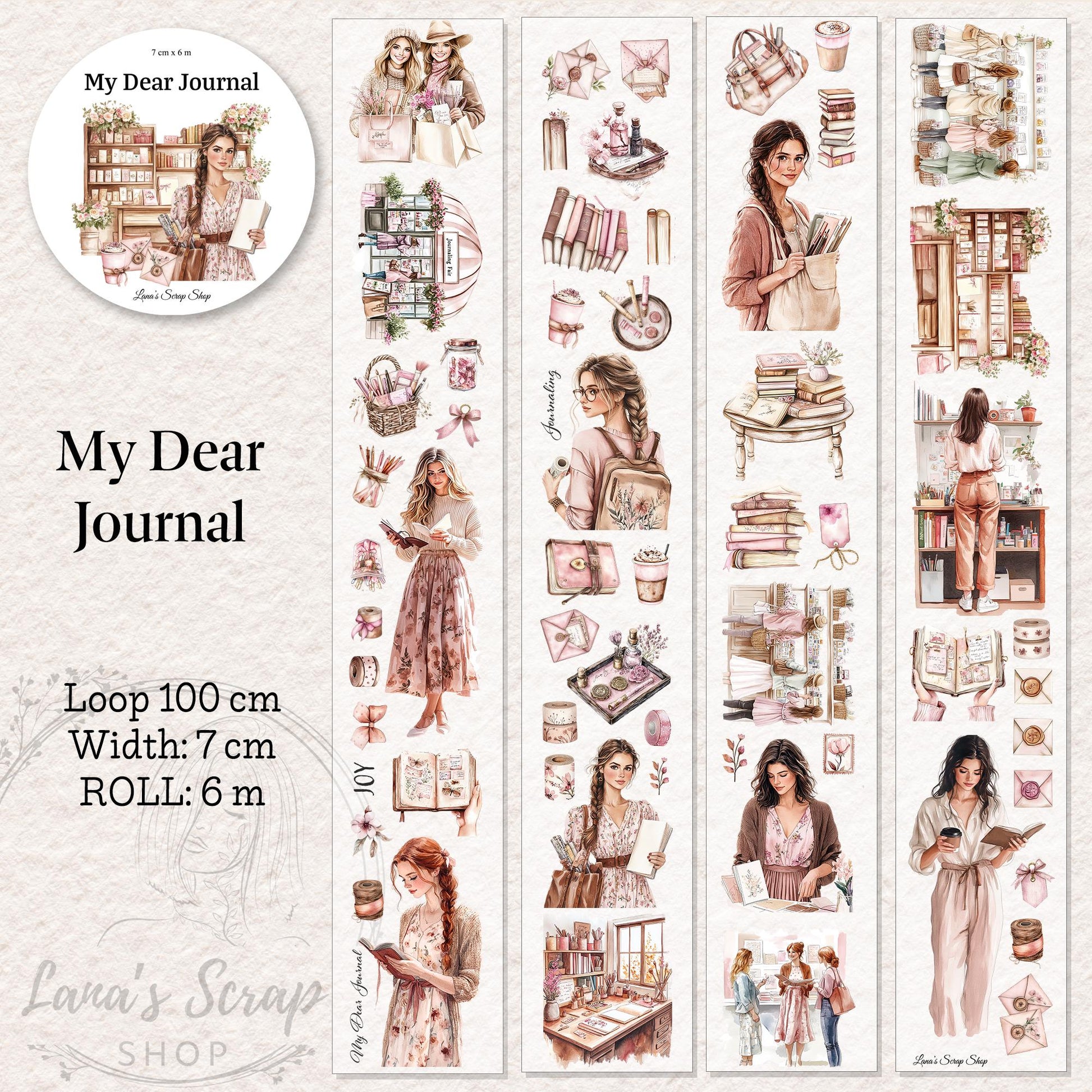 My Dear Journal - PET Tape | Scrapbooking & Journaling