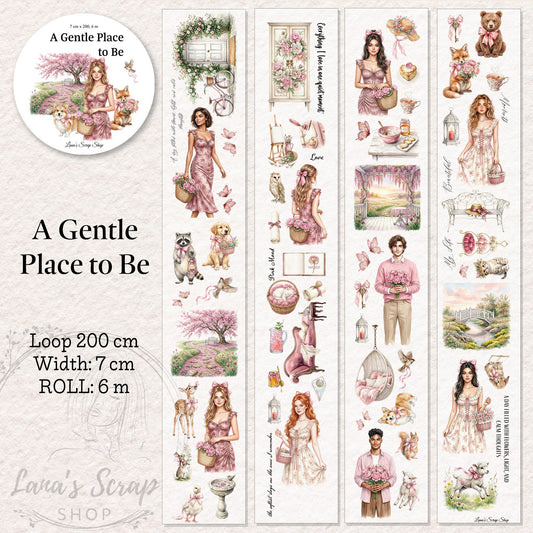 A Gentle Place to Be - PET Tape | Scrapbooking & Journaling