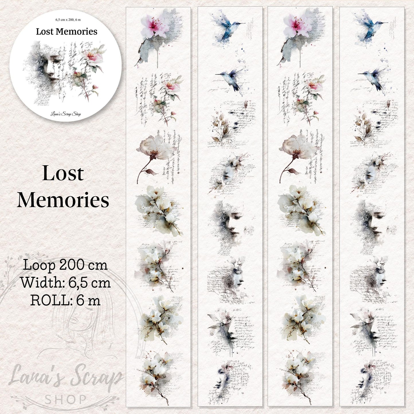 Lost Memories - PET Tape | Scrapbooking and Journaling