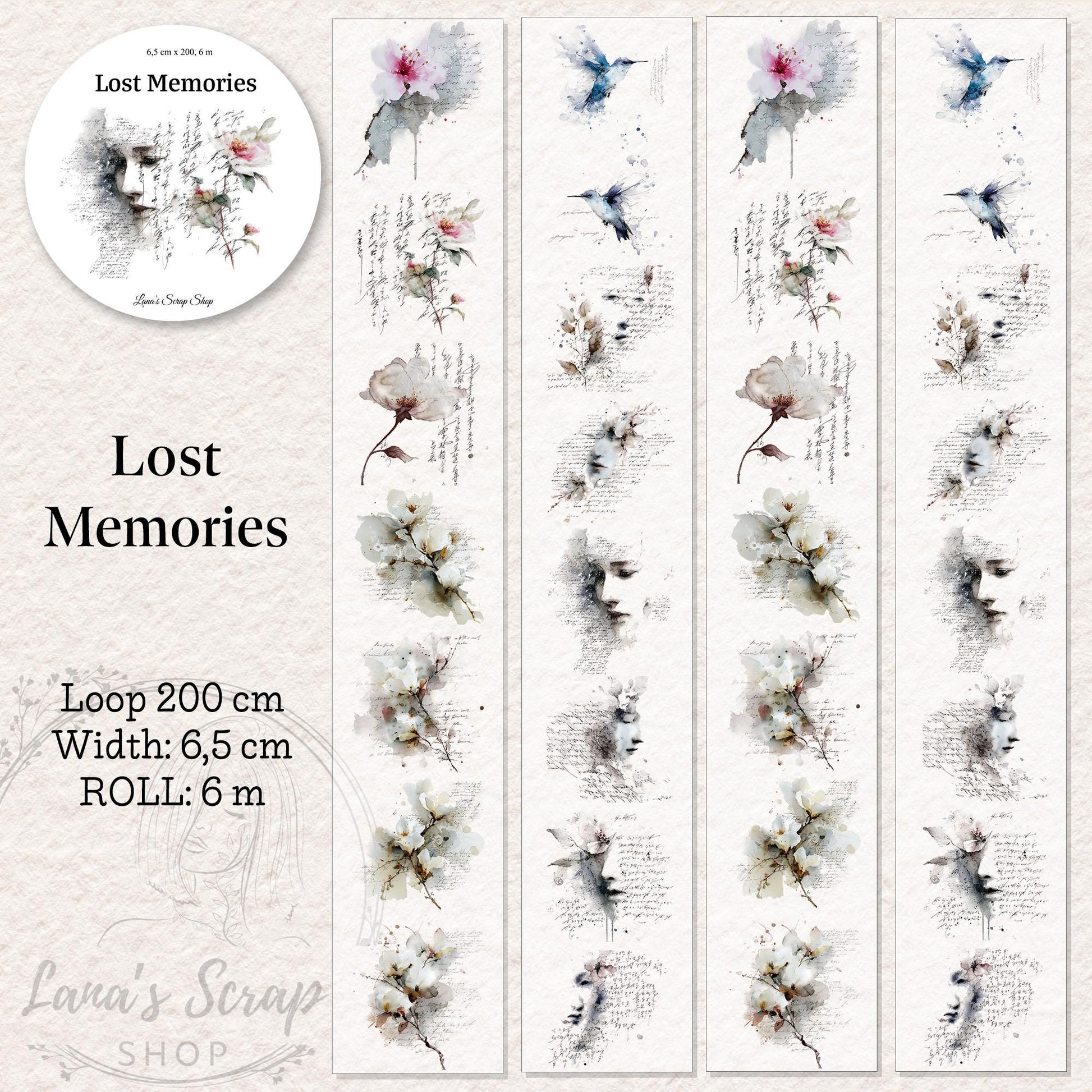 Lost Memories - PET Tape | Scrapbooking and Journaling