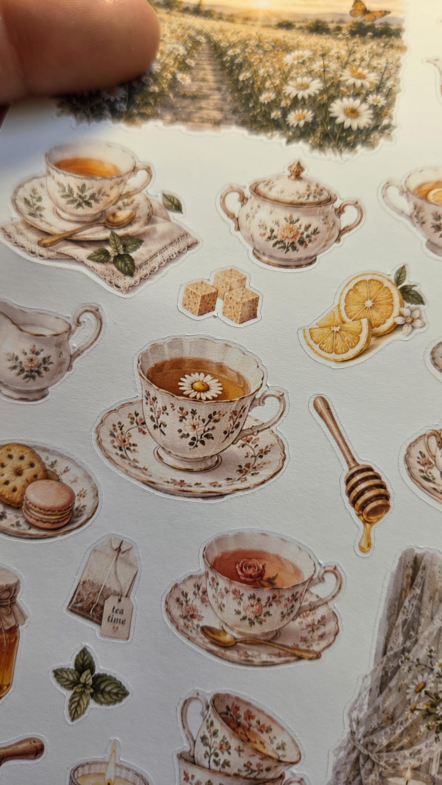Quiet Moments, ~ A5, Stickers Sheet | Scrapbooking & Journaling