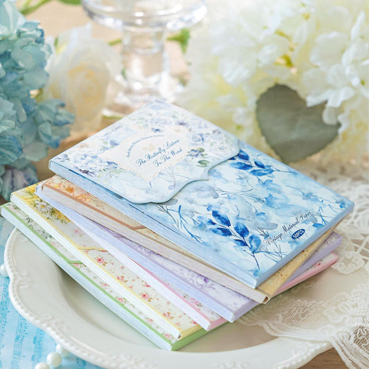 Vintage Decorative Material Paper Pack – 50 Sheets
