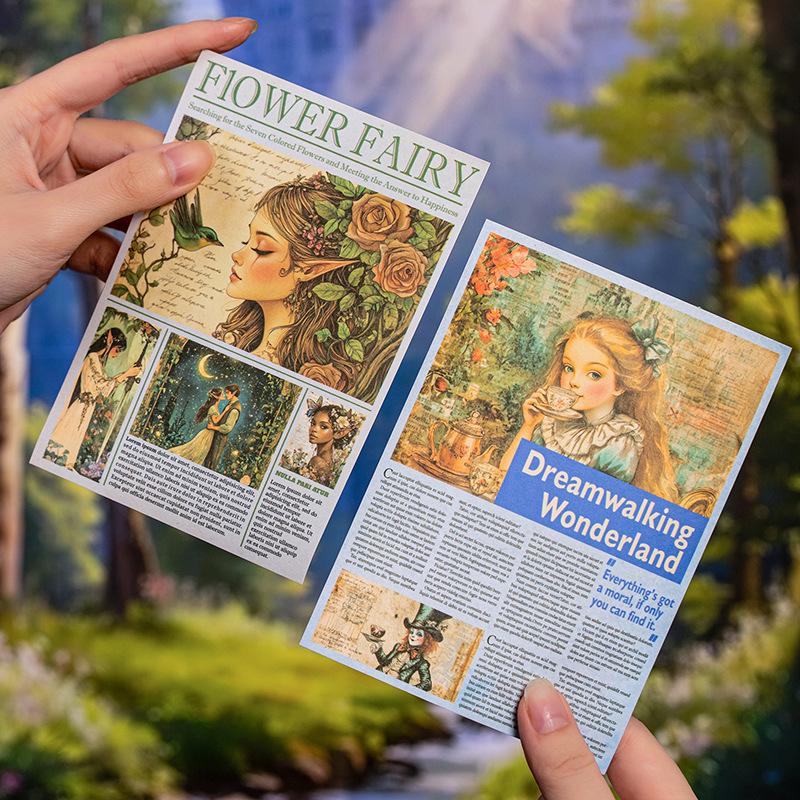 Fairy Tale Dual-Texture Paper Pack – 20 Sheets