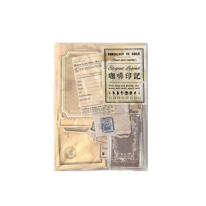 Chapters of Time Vintage Paper Bundle – 100 Sheets