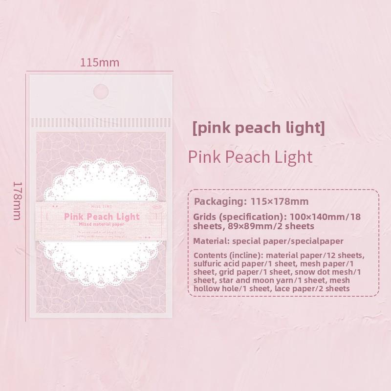 Romantic Pattern Decorative Paper – 20 Sheets