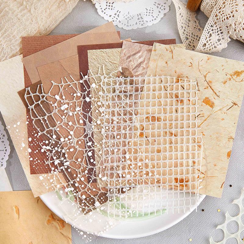 Romantic Pattern Decorative Paper – 20 Sheets