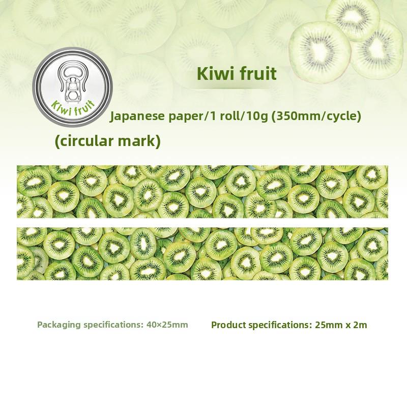 Canned Fruit Retro Washi Tape
