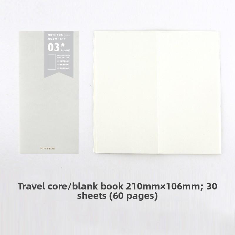Travel Planner, Blank & Grid Pages