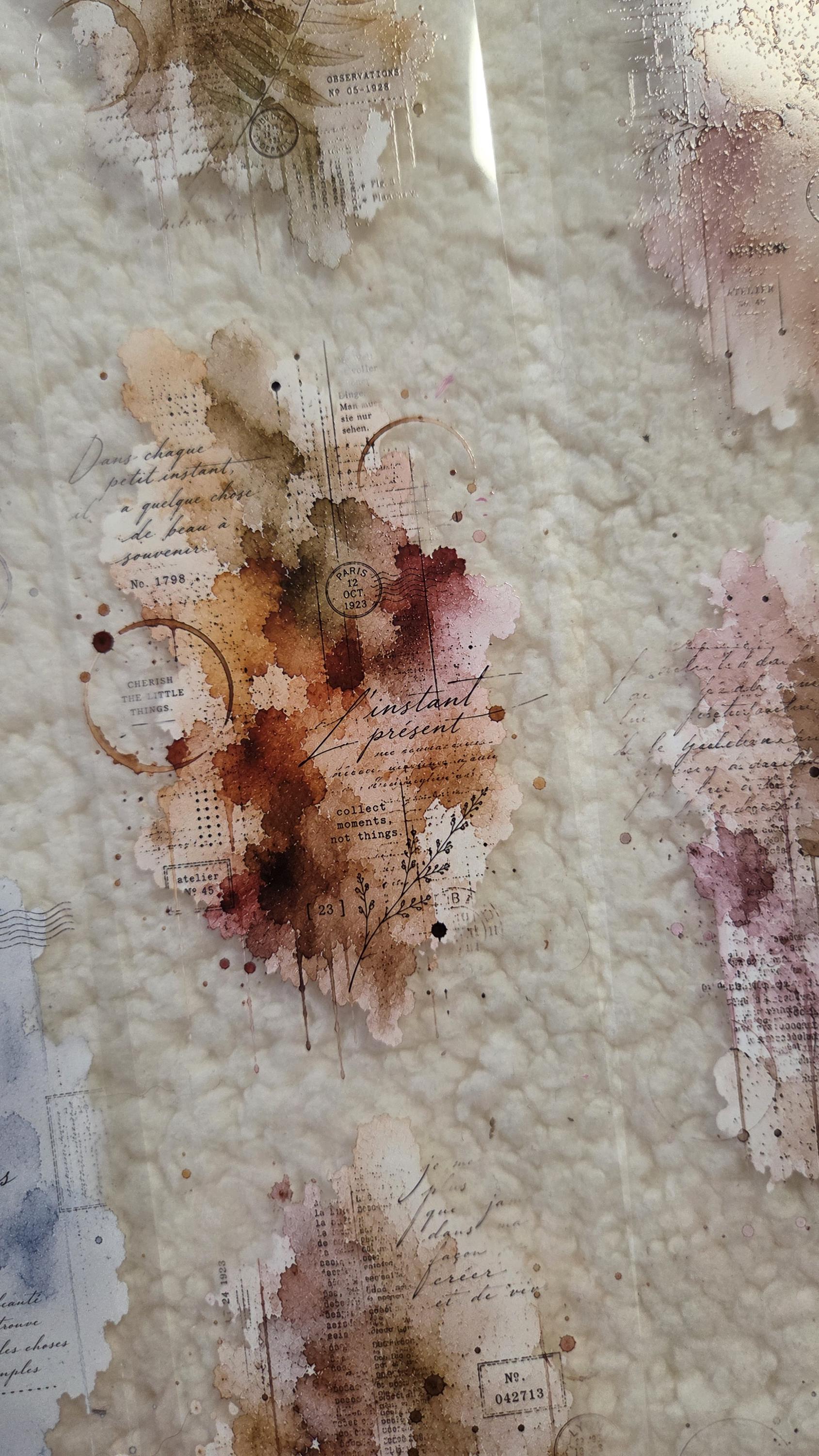 Background Splashes - PET and Washi Tape | Scrapbooking & Journaling Supplies