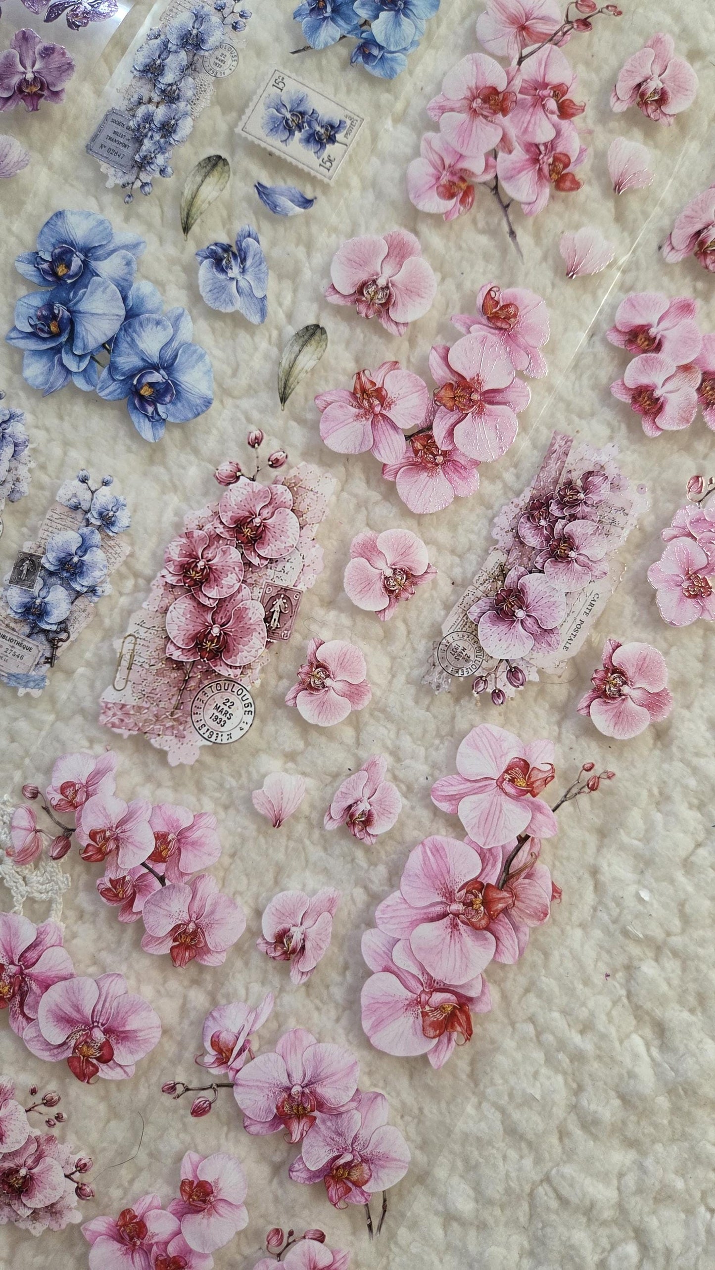 Orchid Symphony - PET Tape | Scrapbooking & Journaling Supplies