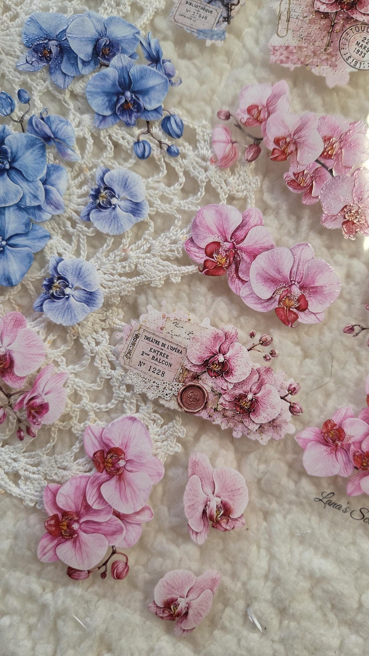 Orchid Symphony - PET Tape | Scrapbooking & Journaling Supplies