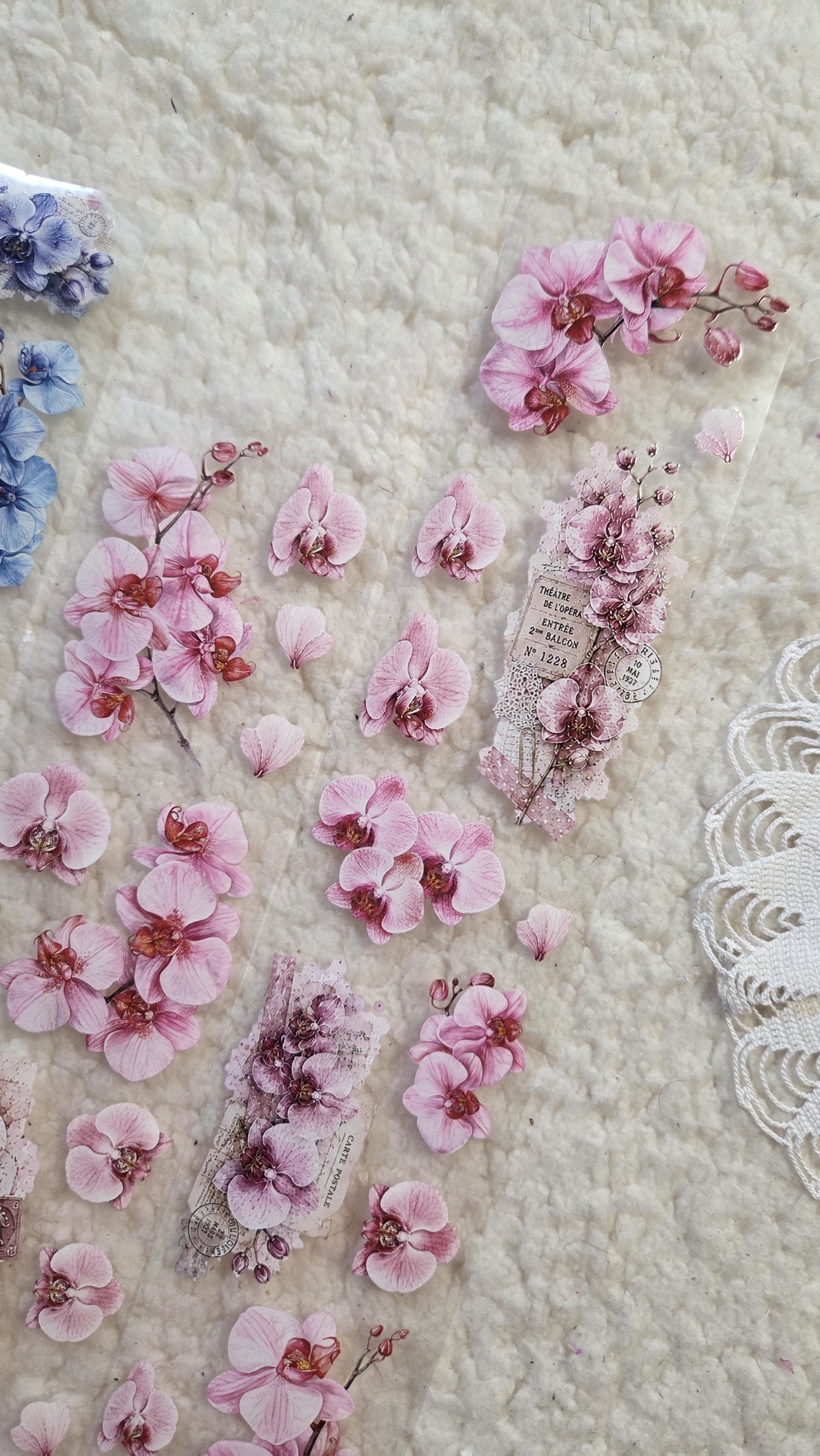 Orchid Symphony - PET Tape | Scrapbooking & Journaling Supplies