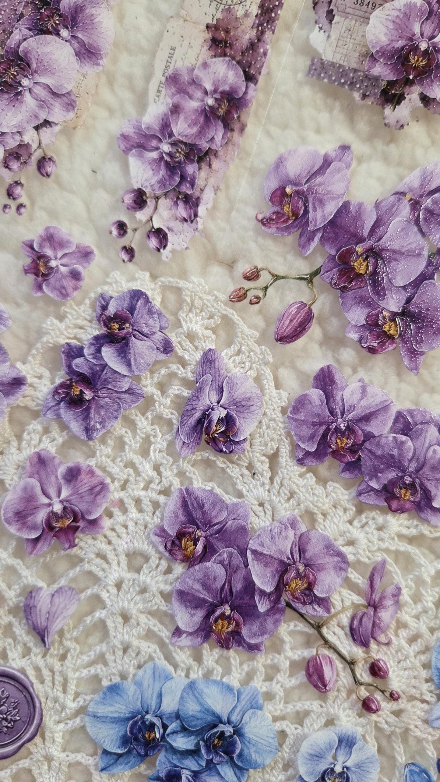 Orchid Symphony - PET Tape | Scrapbooking & Journaling Supplies