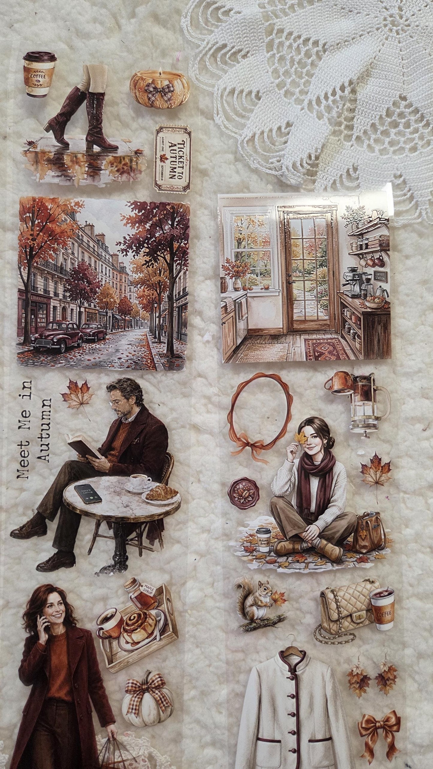 Meet Me in Autumn - PET Tape | Scrapbooking & Journaling Supplies
