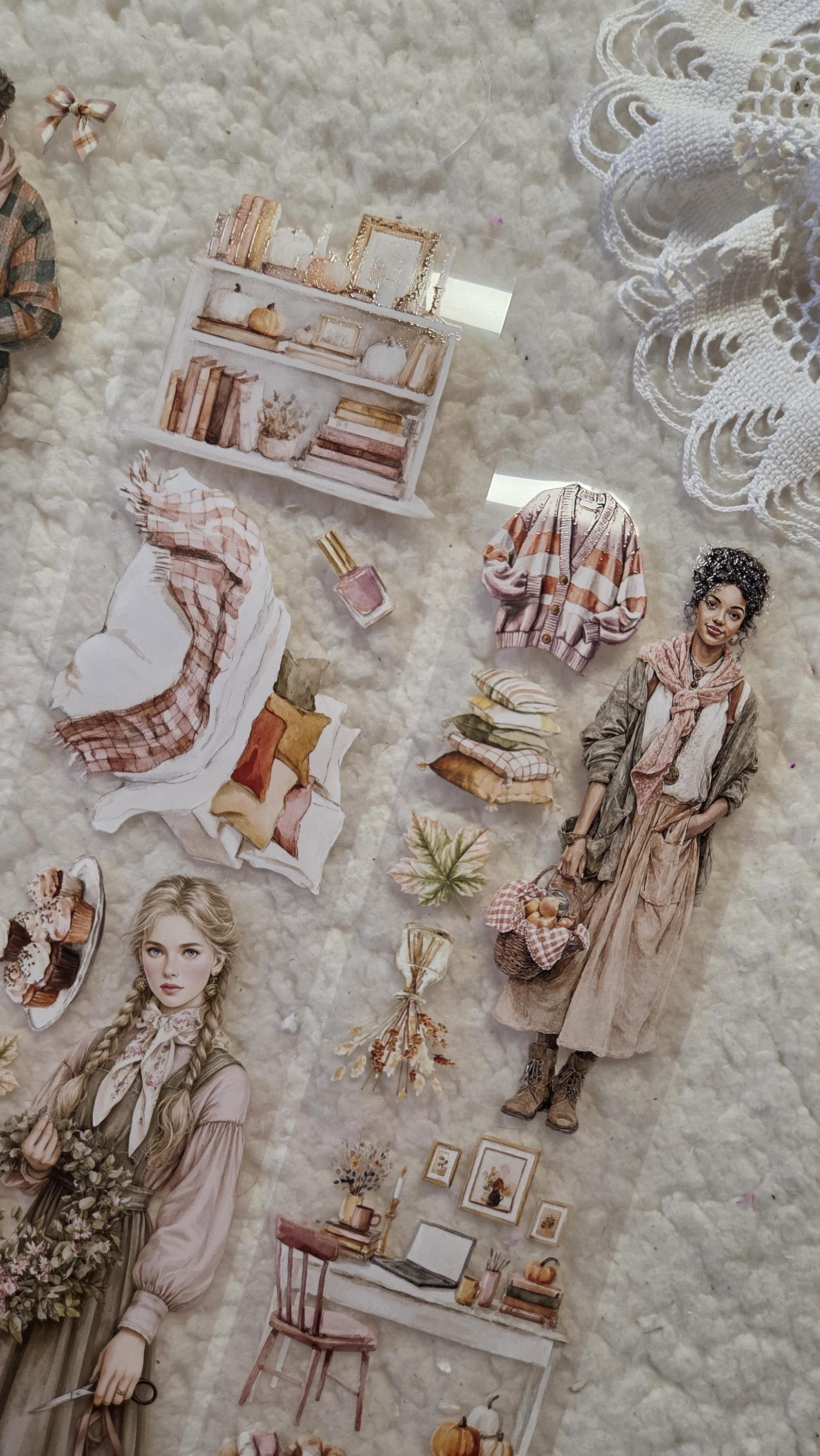 Early Soft Autumn - PET Tape | Scrapbooking & Journaling Supplies