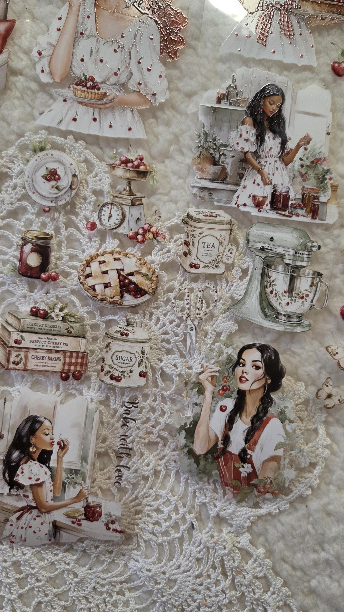 Sweet Cherry Days - PET Tape | Scrapbooking & Journaling Supplies