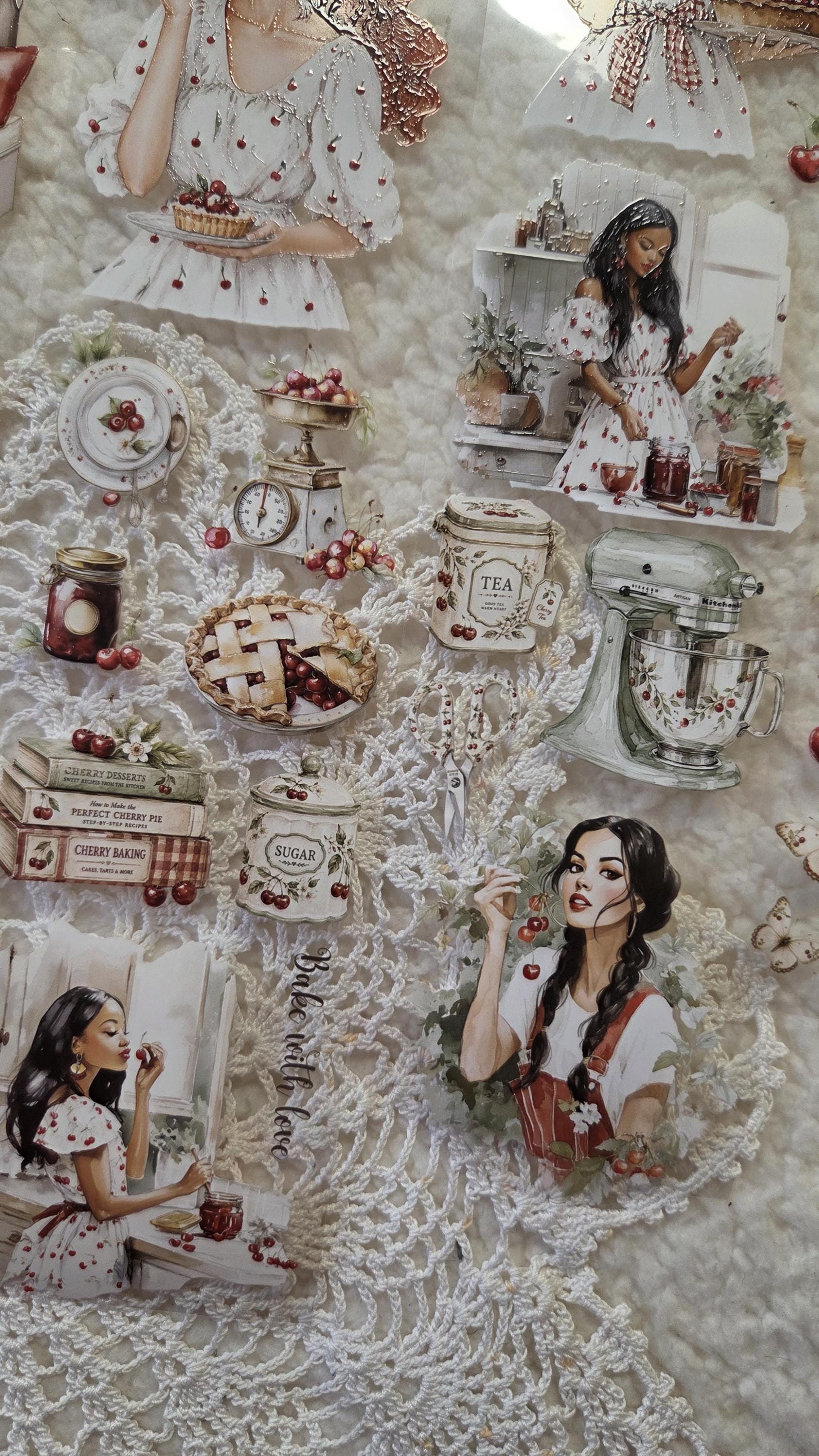 Sweet Cherry Days - PET Tape | Scrapbooking & Journaling Supplies