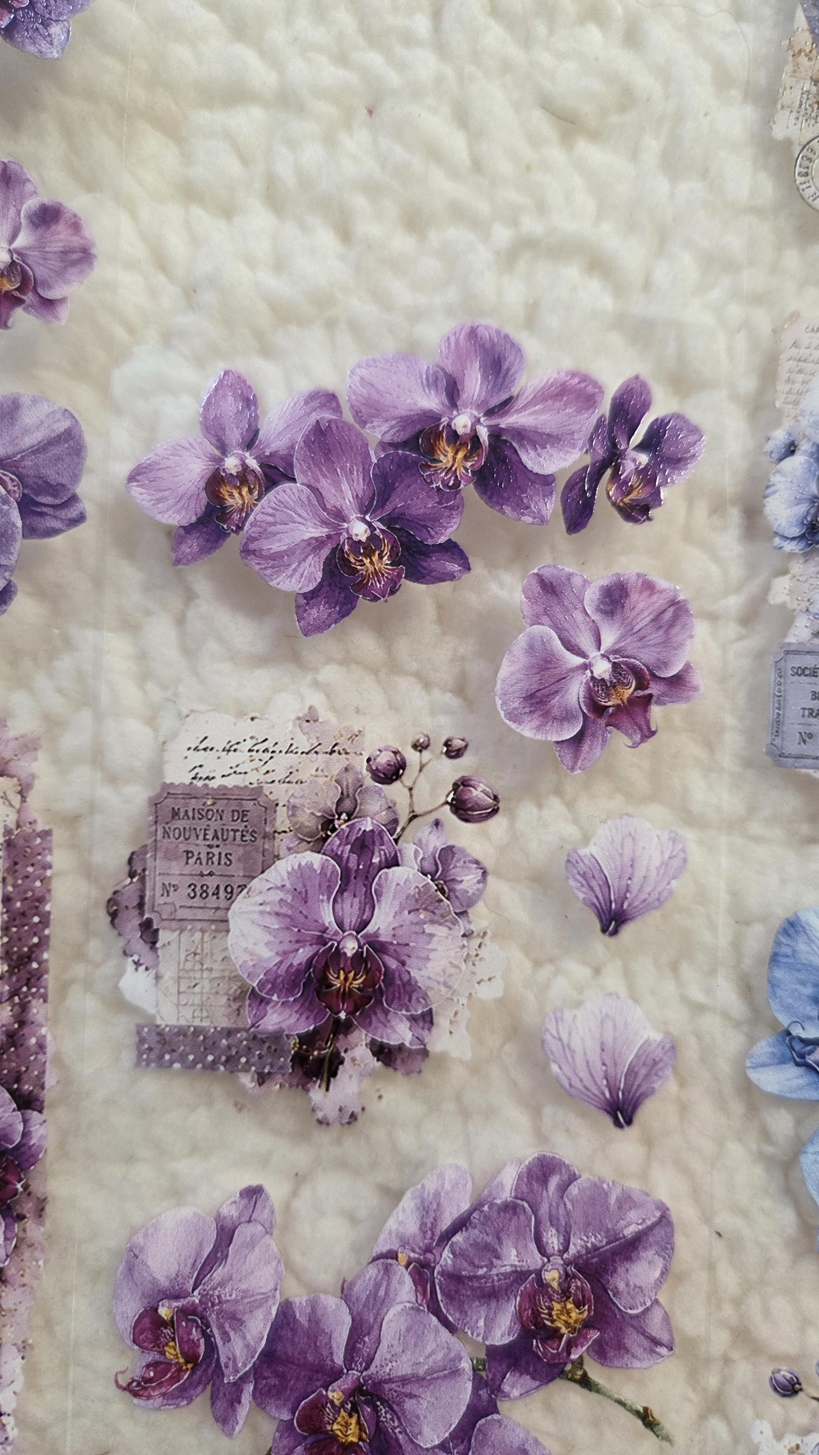 Orchid Symphony - PET Tape | Scrapbooking & Journaling Supplies