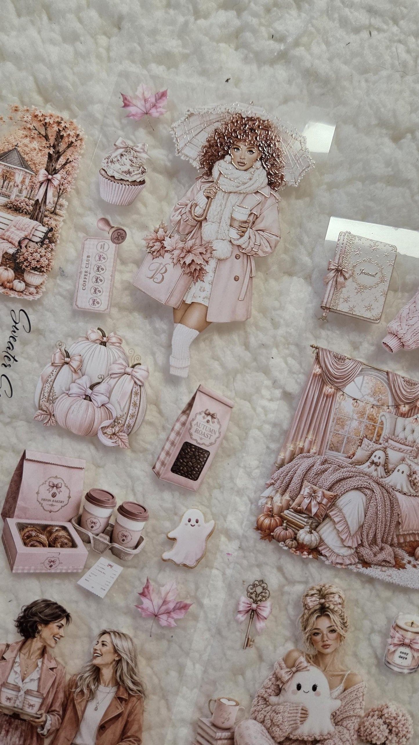 A Very Pink Autumn - PET Tape | Scrapbooking & Journaling Supplies