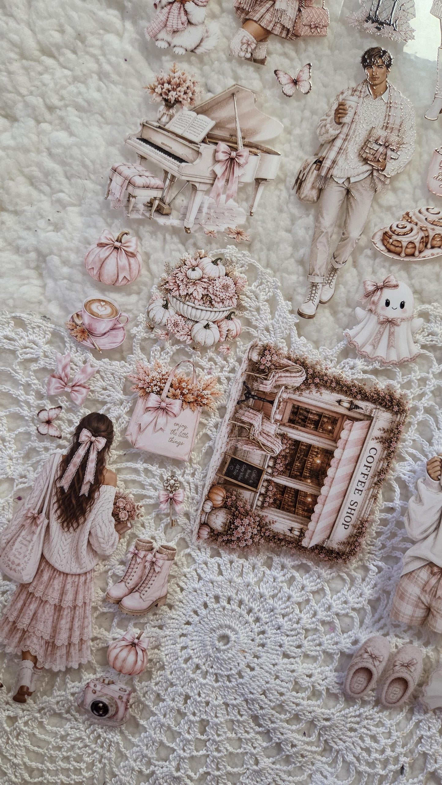 A Very Pink Autumn - PET Tape | Scrapbooking & Journaling Supplies