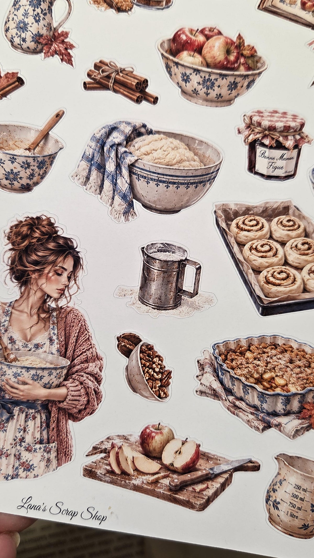 Hygge Time, Sticker Sheet, ~ A5 | Scrapbooking & Journaling
