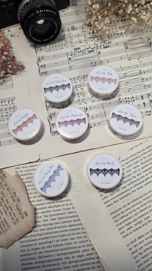 Lace 06, 2 cm - WASHI Tape | Scrapbooking & Journaling