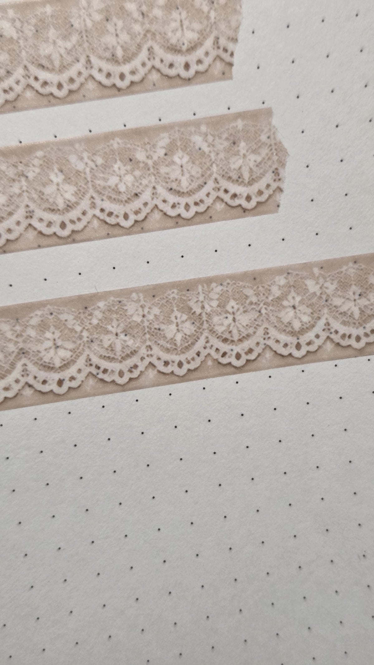Gentle Lace 1,5 cm - WASHI Tape | Scrapbooking & Journaling