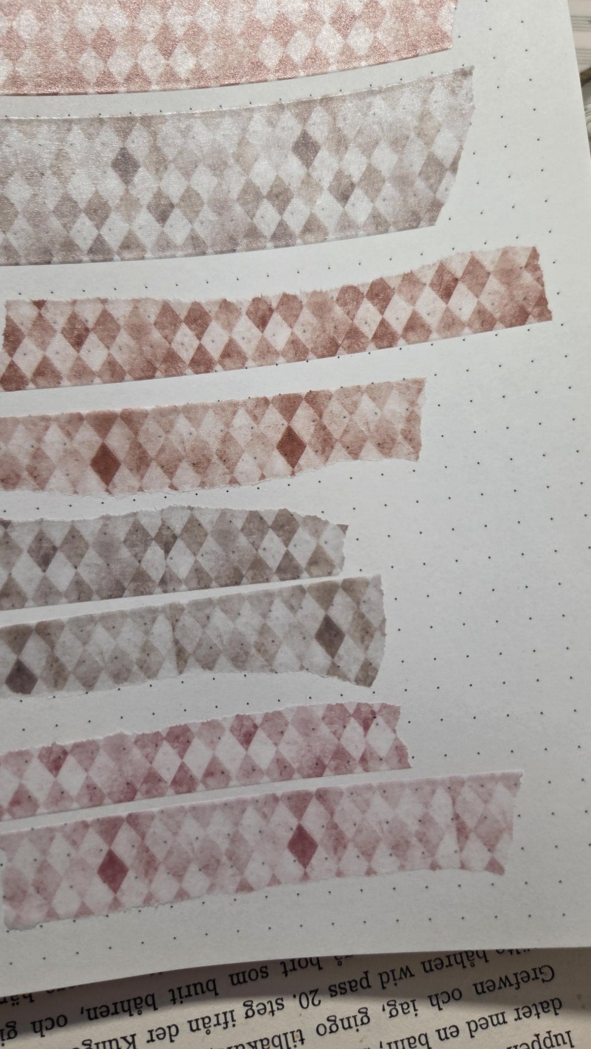 Argyle, 2,5 cm - WASHI Tape | Scrapbooking & Journaling