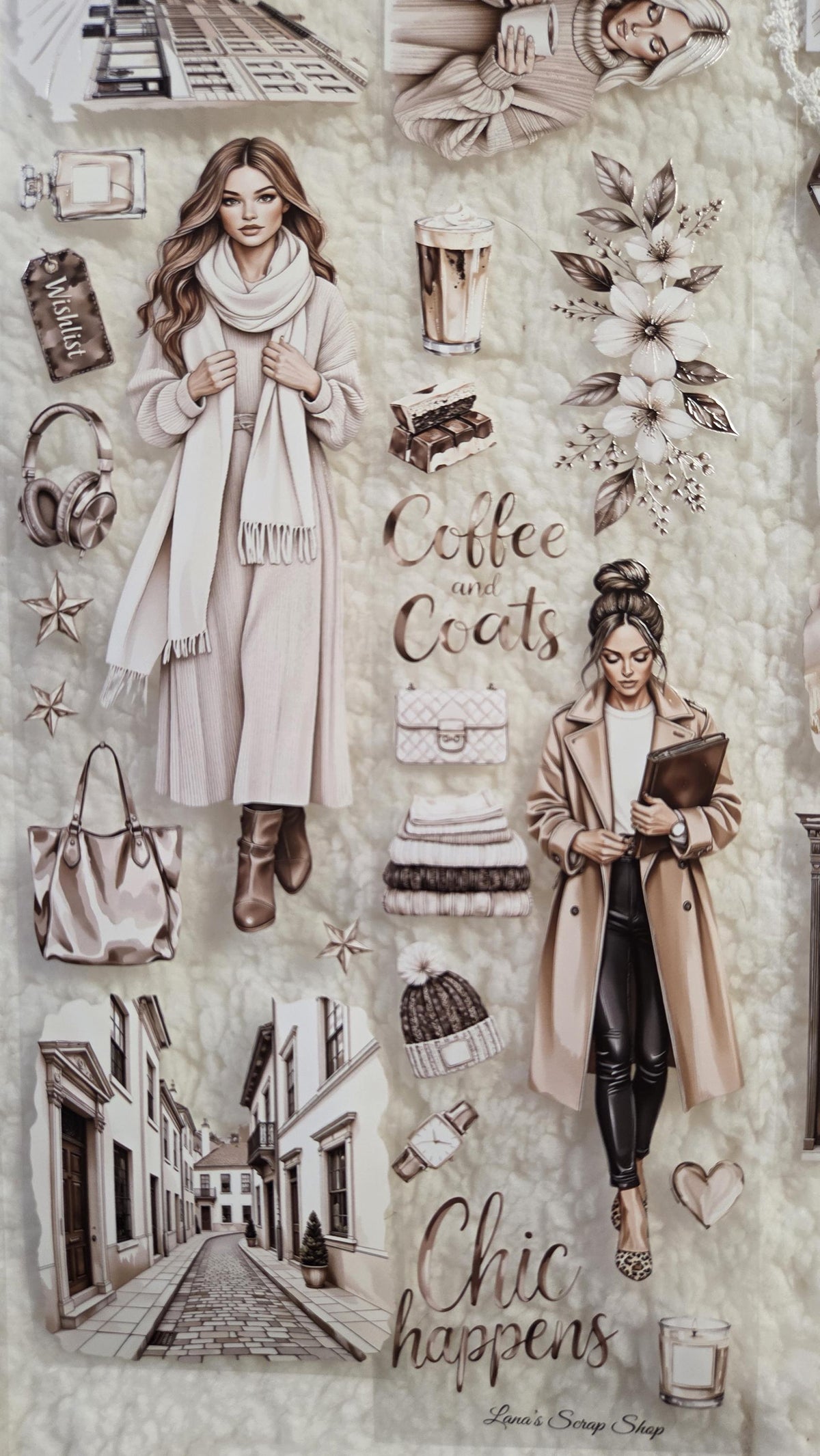 Winter Espresso - PET Tape | Scrapbooking & Journaling