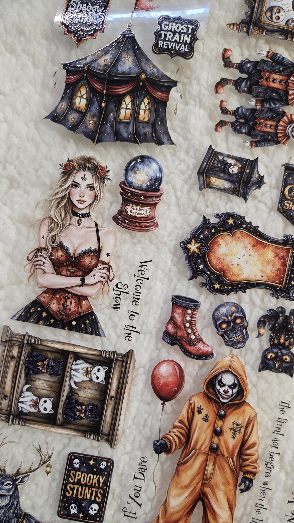The Carnival of Shadows - PET Tape | Scrapbooking & Journaling