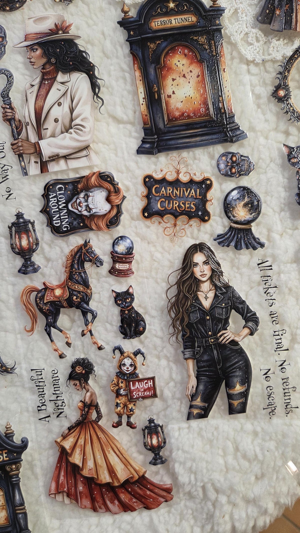 The Carnival of Shadows - PET Tape | Scrapbooking & Journaling