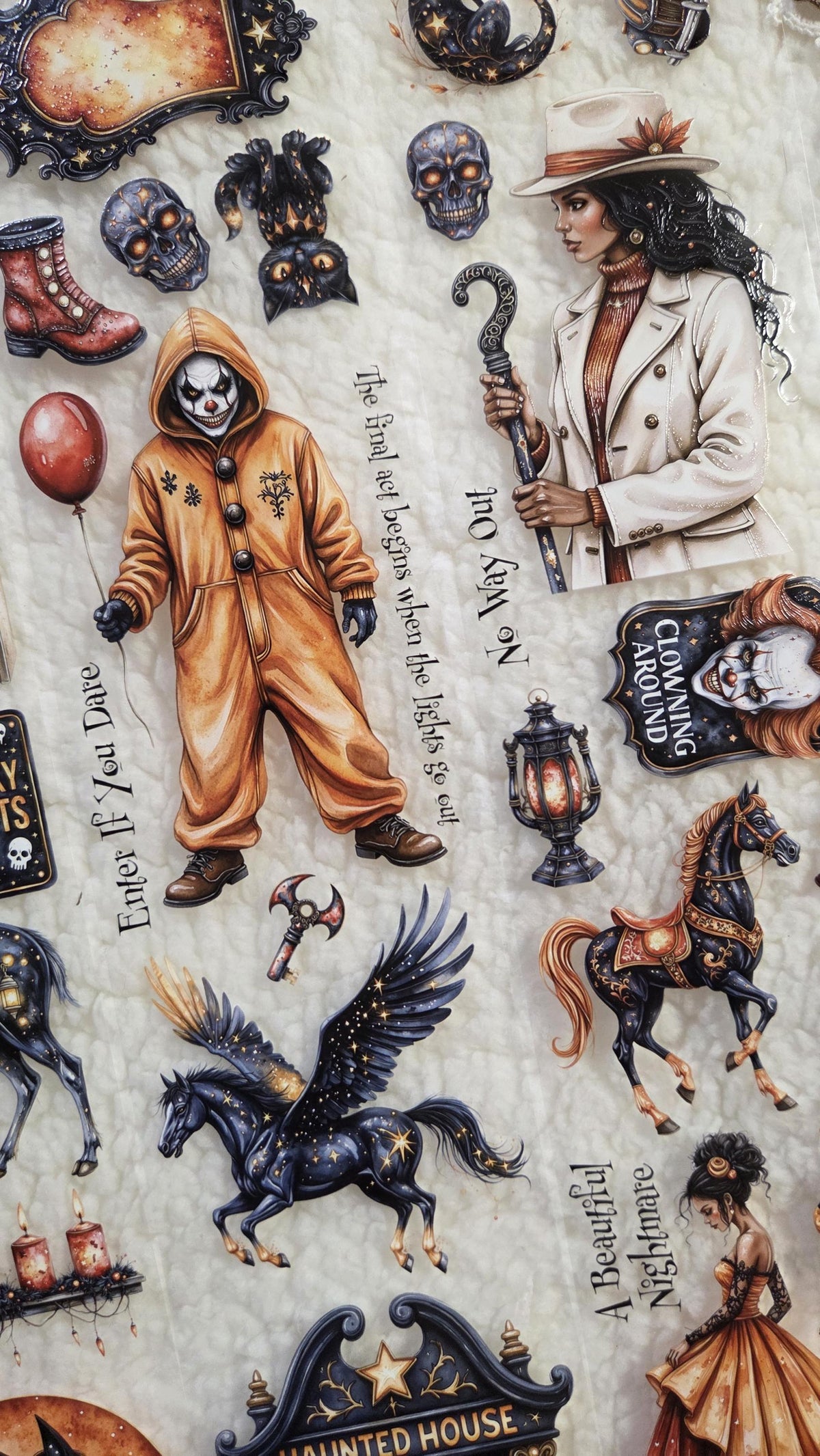 The Carnival of Shadows - PET Tape | Scrapbooking & Journaling