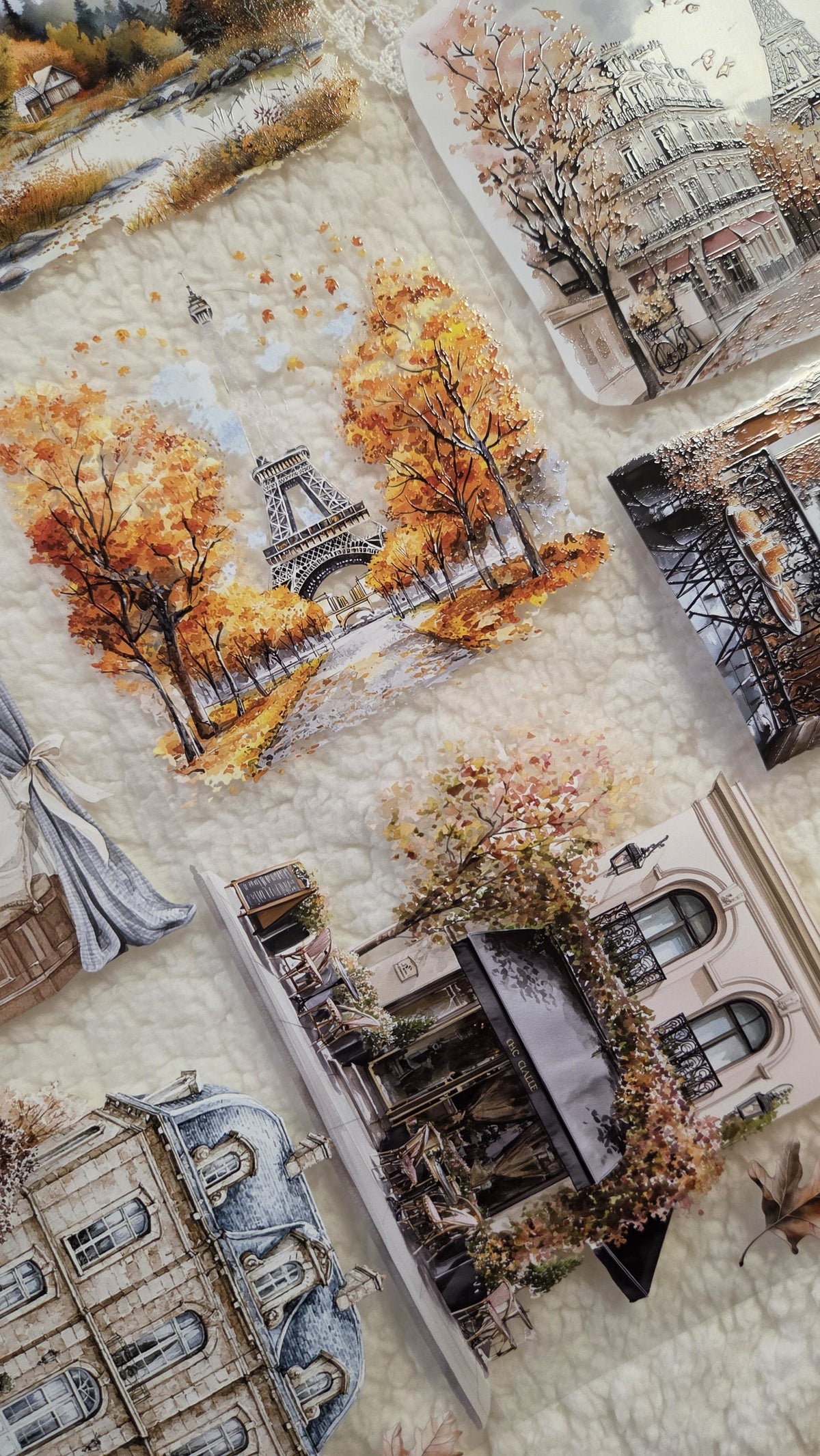 Autumn Landscape XXL - PET Tape | Scrapbooking & Journaling