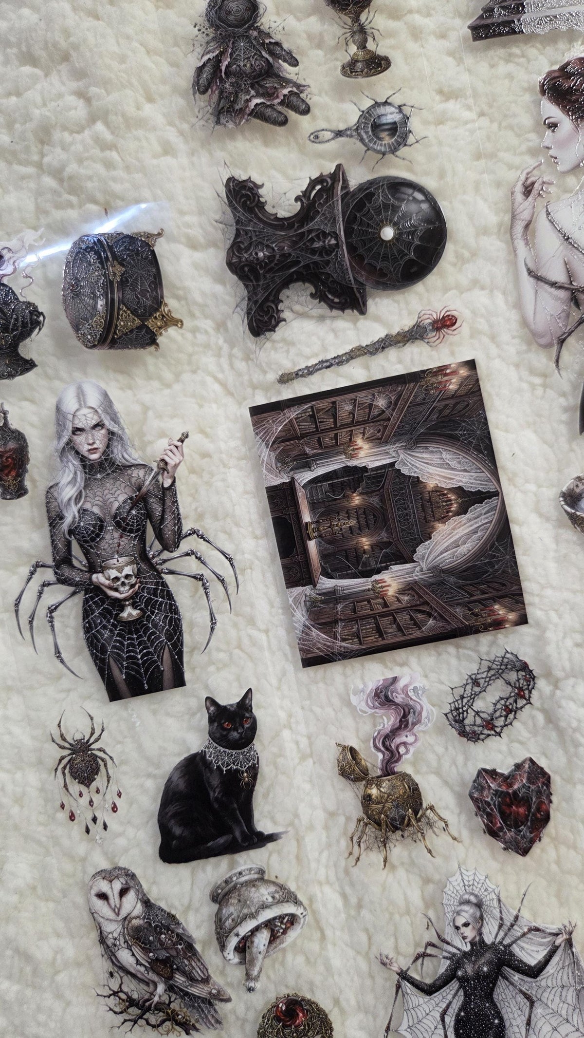 Caught in Her Web - PET Tape | Scrapbooking & Journaling