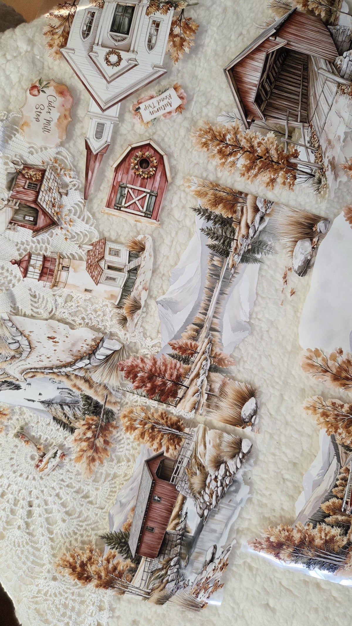 Among Autumn Peaks XXL - PET Tape | Scrapbooking & Journaling