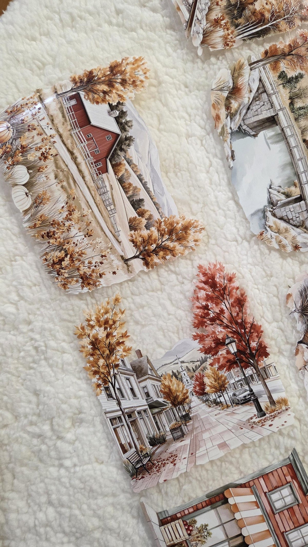 Among Autumn Peaks XXL - PET Tape | Scrapbooking & Journaling
