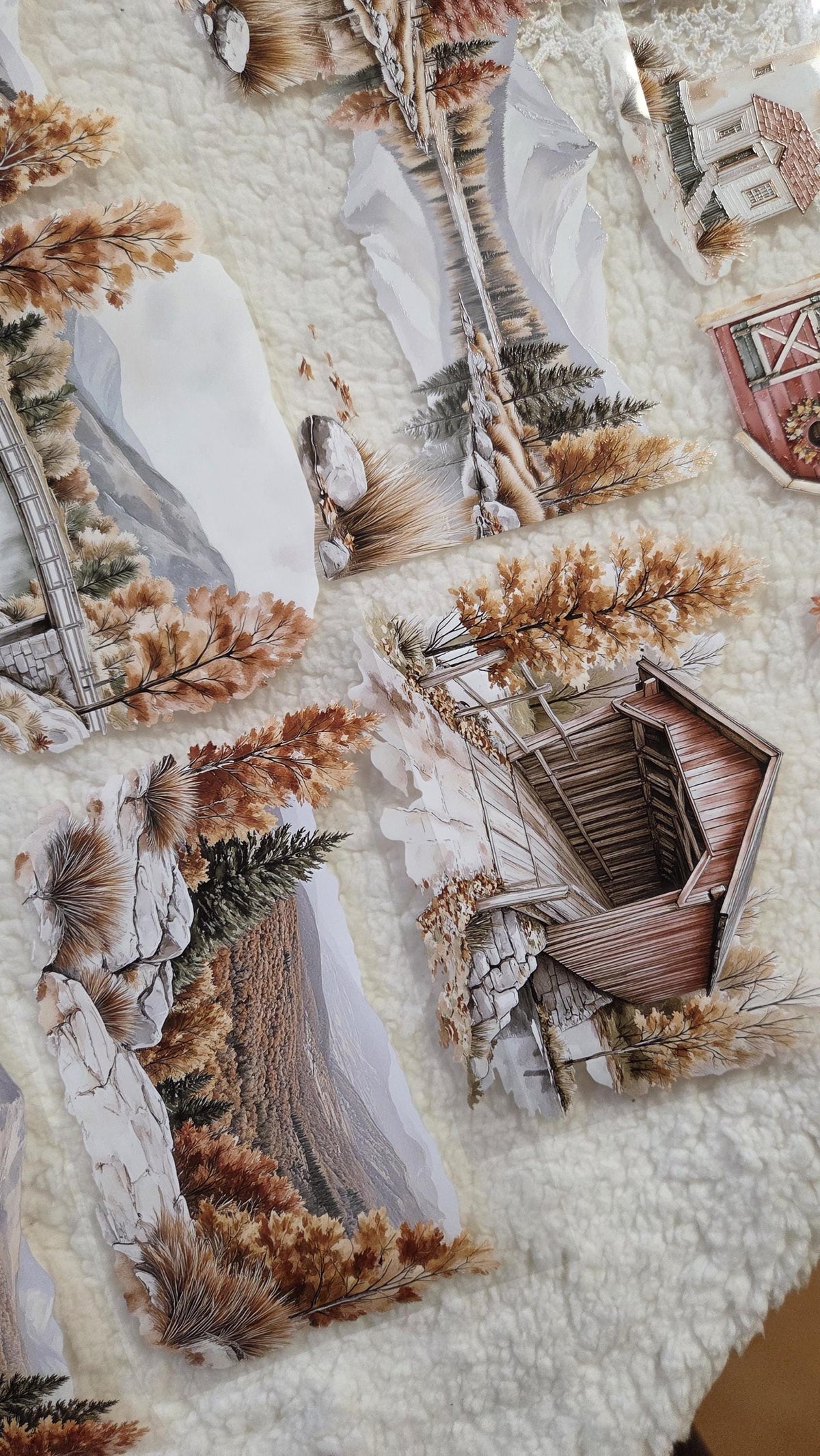 Among Autumn Peaks XXL - PET Tape | Scrapbooking & Journaling