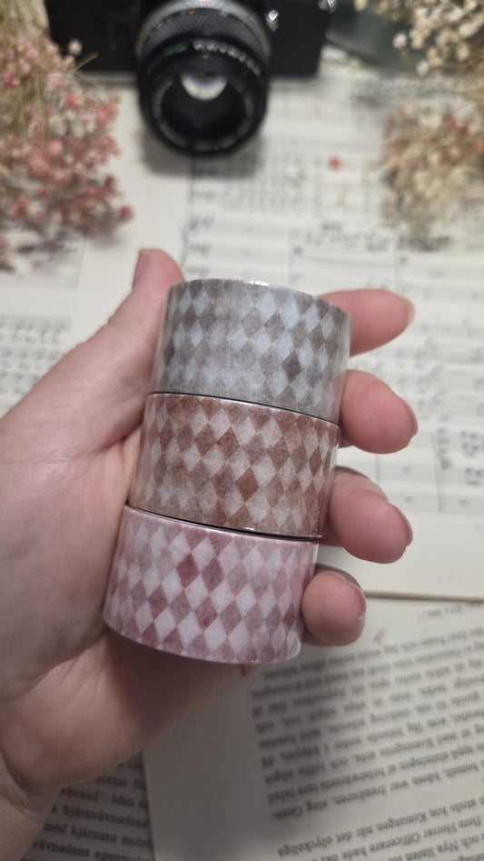 Argyle, 2,5 cm - WASHI Tape | Scrapbooking & Journaling