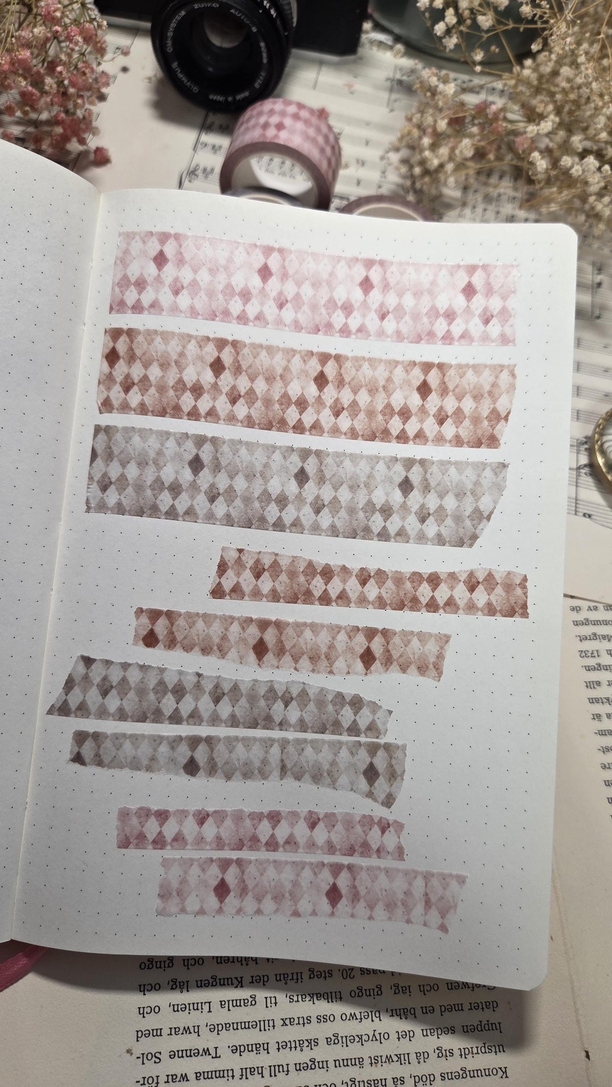 Argyle, 2,5 cm - WASHI Tape | Scrapbooking & Journaling