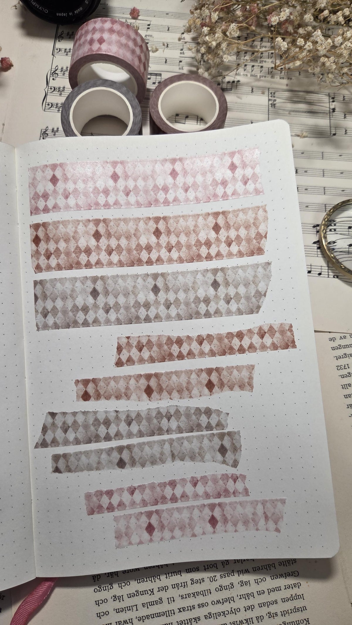 Argyle, 2,5 cm - WASHI Tape | Scrapbooking & Journaling
