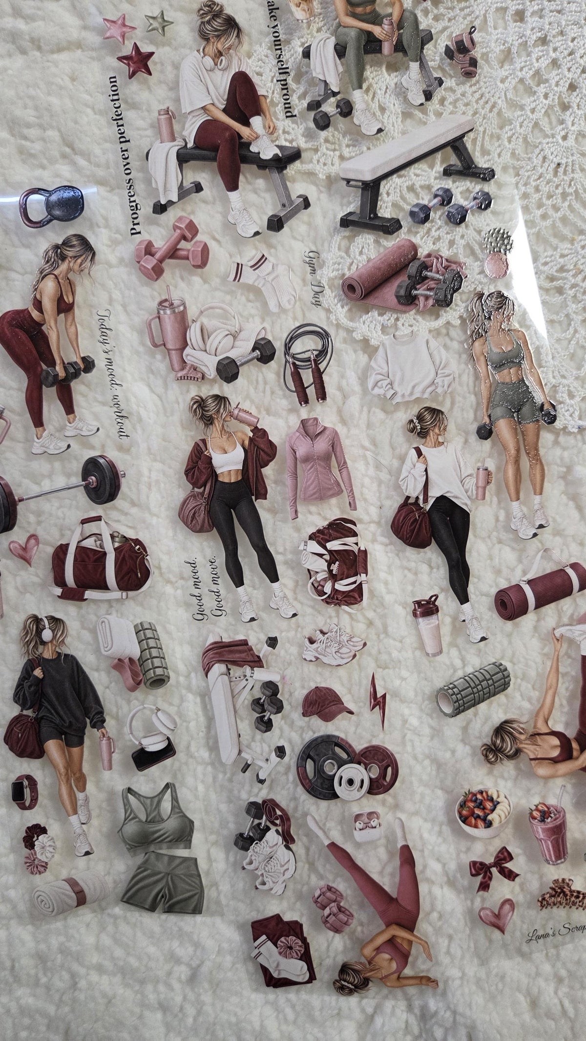 Workout Mood - PET Tape | Scrapbooking & Journaling