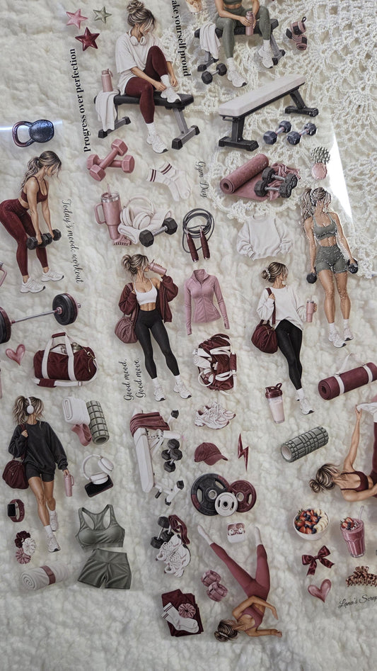 Workout Mood - PET Tape | Scrapbooking & Journaling