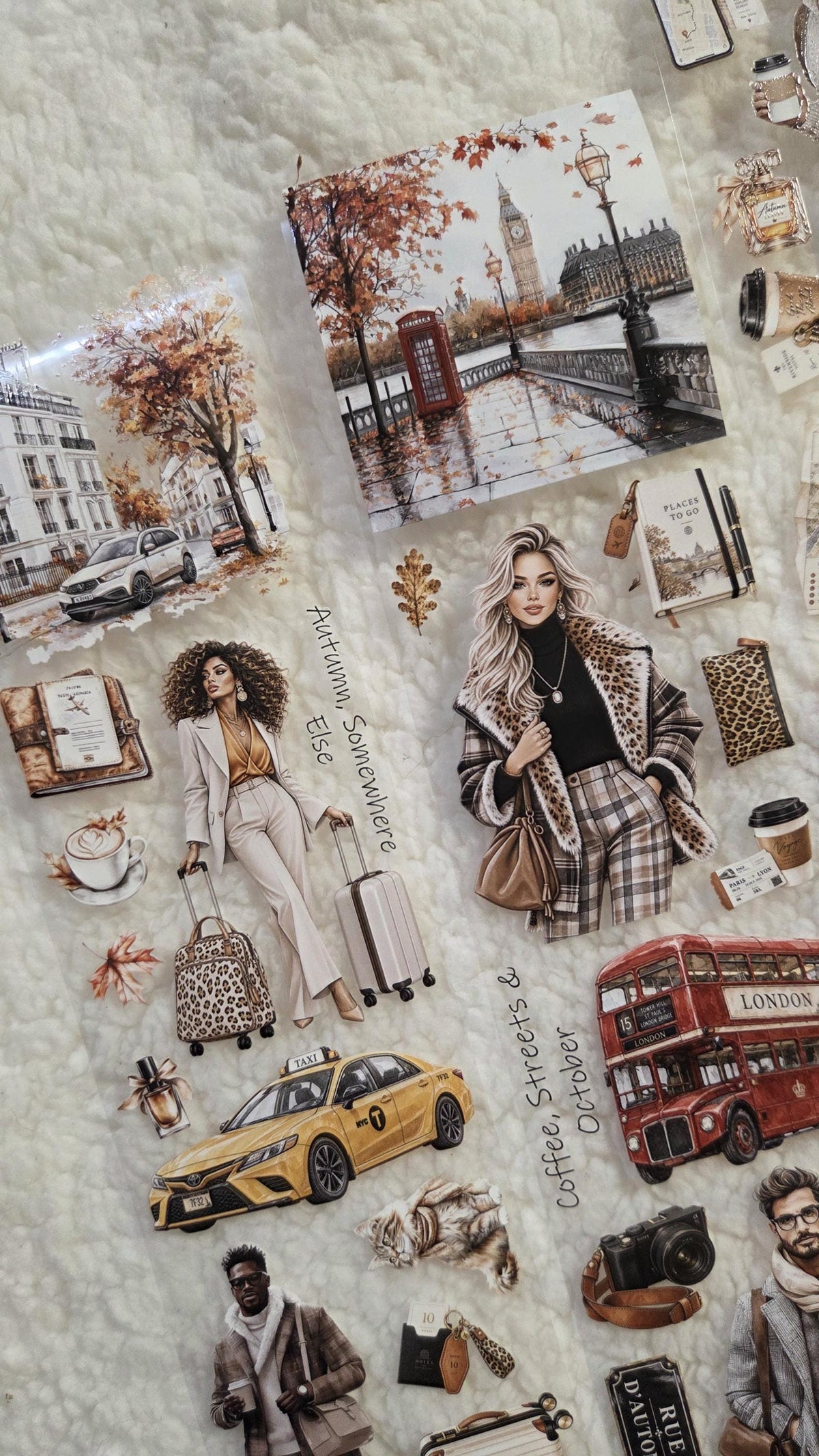 Postcards from Autumn - PET Tape | Scrapbooking & Journaling
