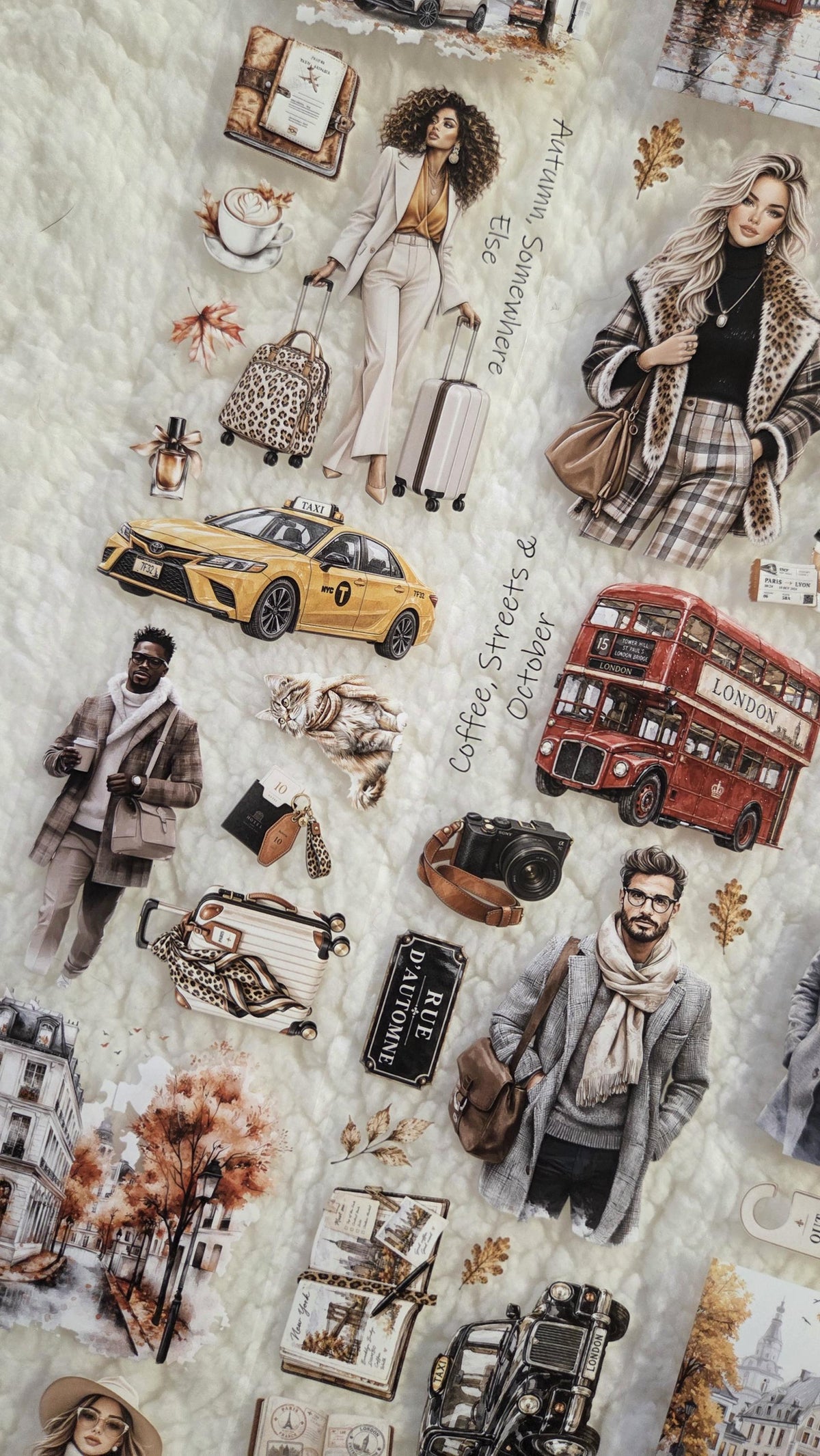 Postcards from Autumn - PET Tape | Scrapbooking & Journaling