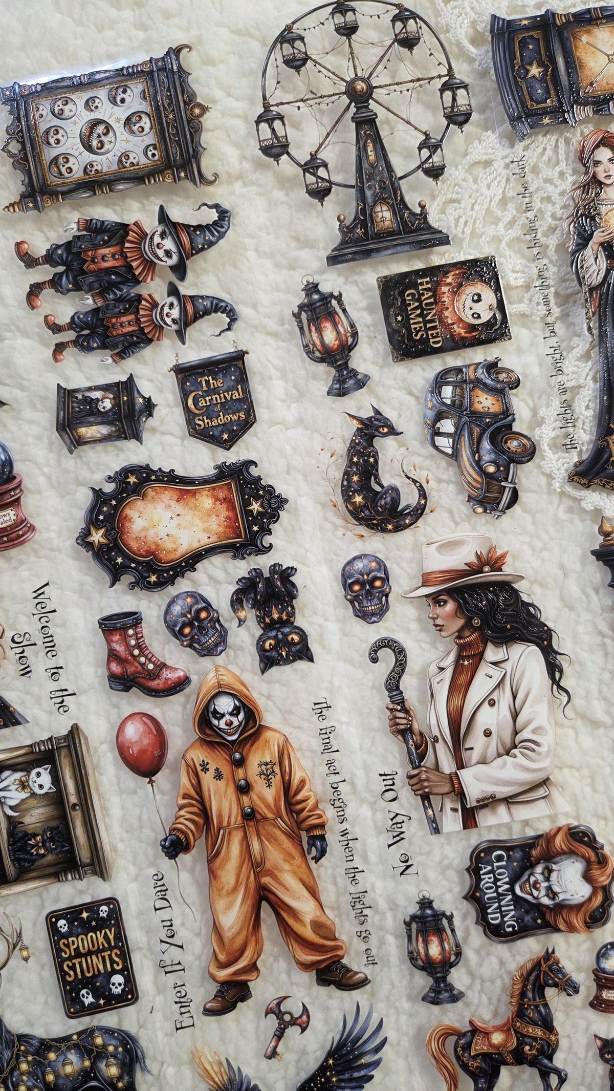 The Carnival of Shadows - PET Tape | Scrapbooking & Journaling