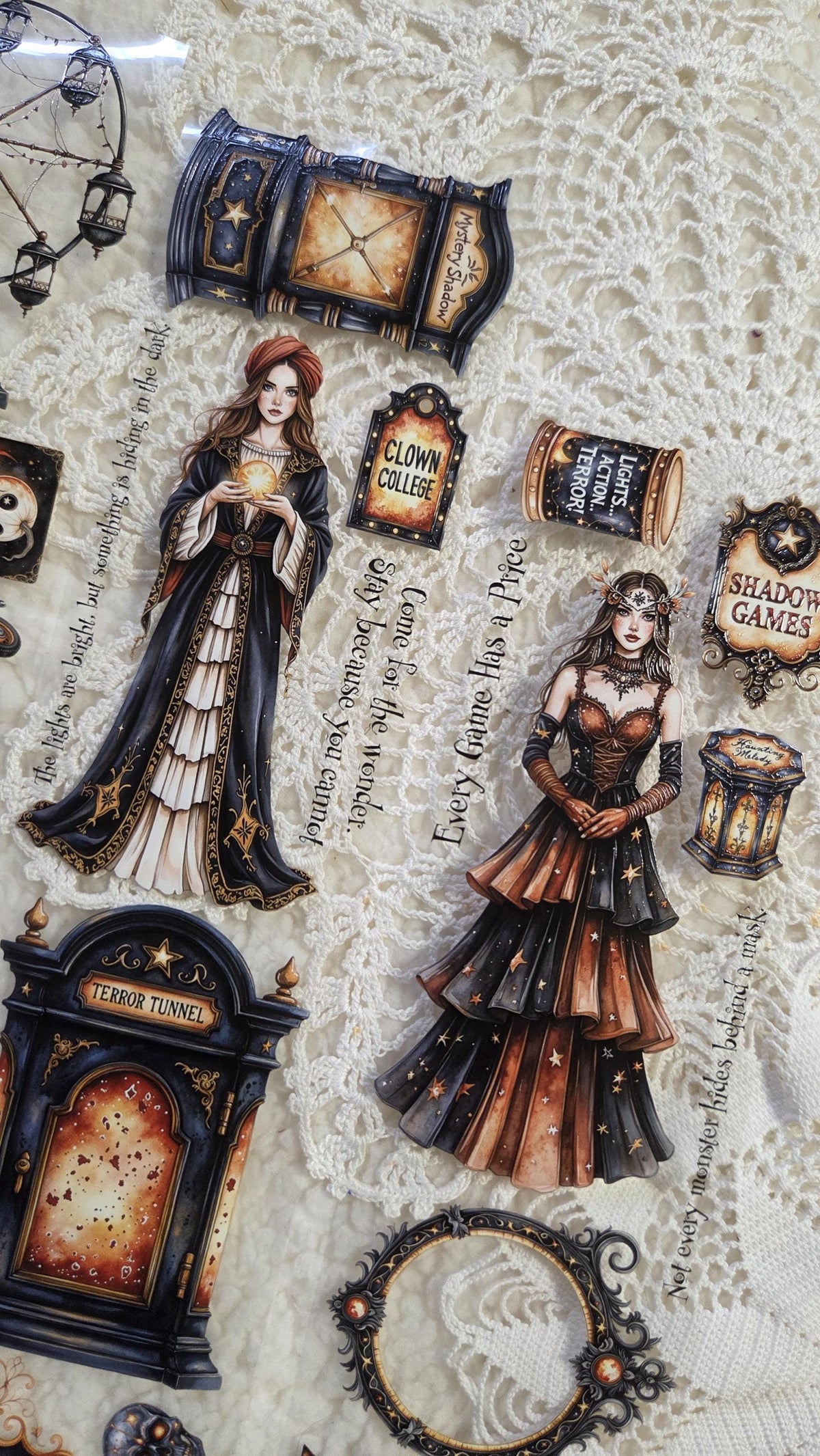 The Carnival of Shadows - PET Tape | Scrapbooking & Journaling