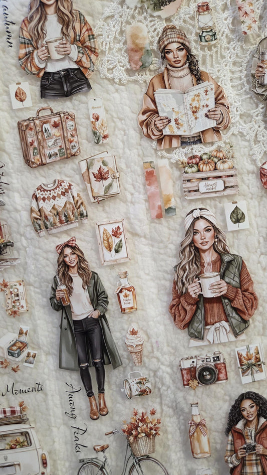 Among Autumn Peaks - PET Tape | Scrapbooking & Journaling