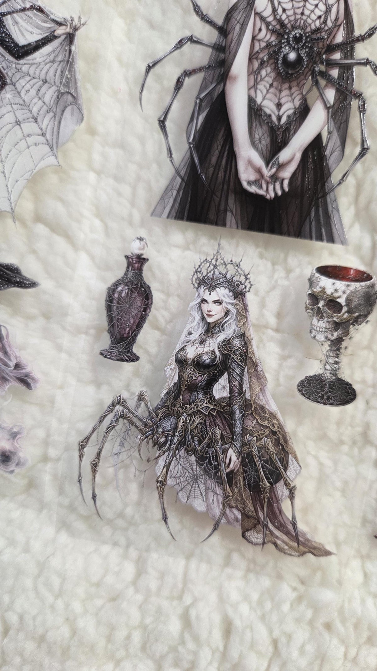 Caught in Her Web - PET Tape | Scrapbooking & Journaling